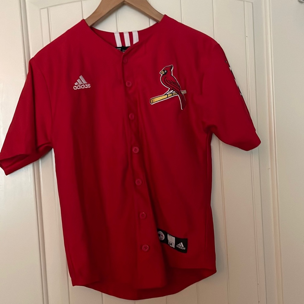 Kids size 12 adidas cardinals